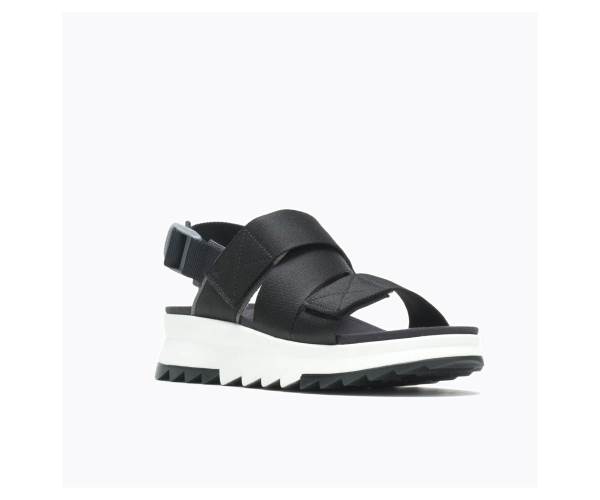 Merrell Alpine Cush Backstrap Szandál Női Fekete Akció | Webshop HU-VP2698543