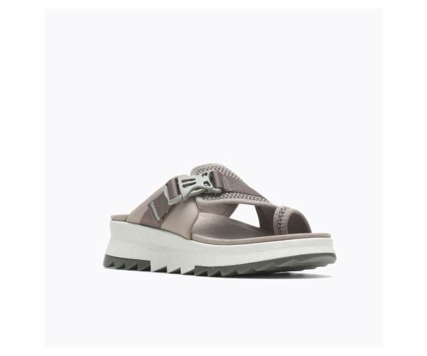 Merrell Alpine Cush Wrap Szandál Női Fekete Barna Akció | Webshop HU-LV8426973