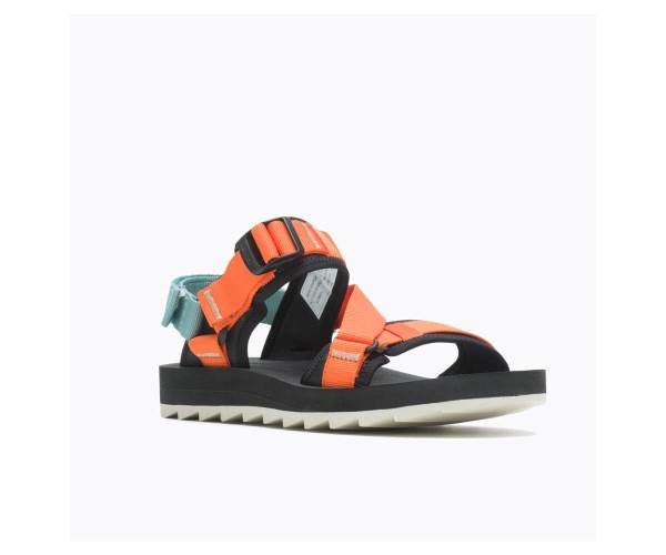 Merrell Alpine Pántos Szandál Férfi Narancssárga Fekete Akció | Webshop HU-TJ6918327