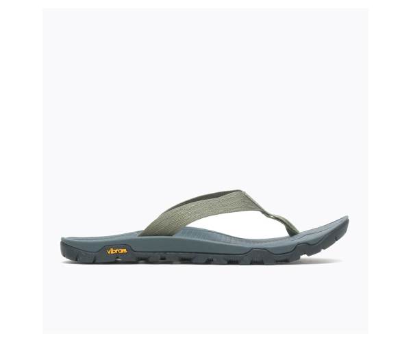 Merrell Breakwater Flip Strandpapucs Férfi Világos Zöld Barna Akció | Webshop HU-XZ5832941