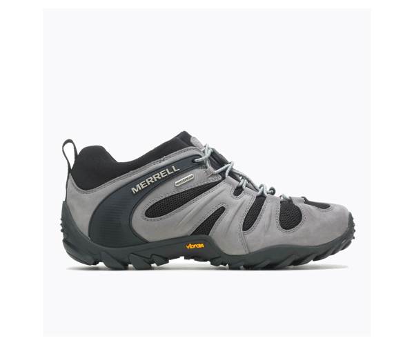 Merrell Chameleon 8 Stretch Vízálló Túracipő Férfi Mélyszürke Akció | Webshop HU-RM3187025