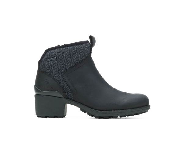 Merrell Chateau II Mid Pull Vízálló Téli Csizma Női Mélyszürke Fekete Akció | Webshop HU-PR7562418