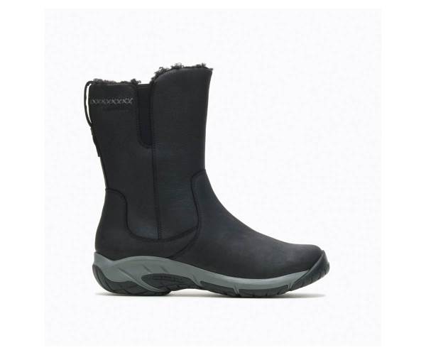 Merrell Encore 4 Magas Zip Polar Vízálló Téli Cipő Női Fekete Akció | Webshop HU-PJ2918374