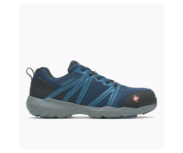 Merrell Fullbench Superlite Alloy Toe Széles Cipő Szélesség Munkacipő Férfi Kék Akció | Webshop HU-YO5013946