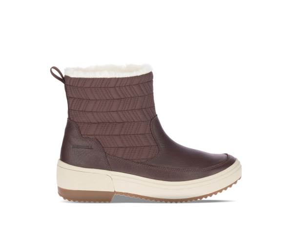 Merrell Haven Bluff Polar Vízálló Téli Csizma Női Barna Szürke Akció | Webshop HU-JZ7250894