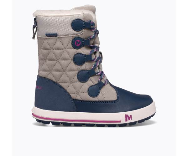 Merrell Heidi Vízálló Téli Csizma Női Sötétkék Szürke Akció | Webshop HU-OK2180695