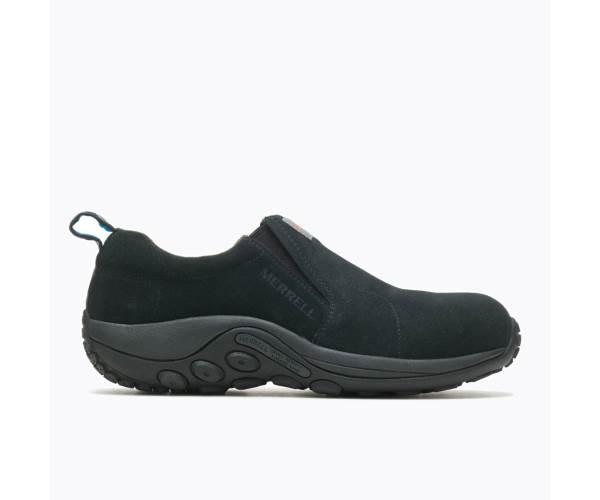 Merrell Jungle Moc Alloy Toe Munkacipő Férfi Fekete Akció | Webshop HU-DE0674189