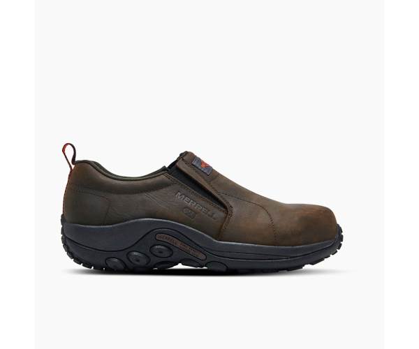 Merrell Jungle Moc Bőr Comp Toe Sd Munkacipő Férfi Sötétbarna Akció | Webshop HU-XK6421987