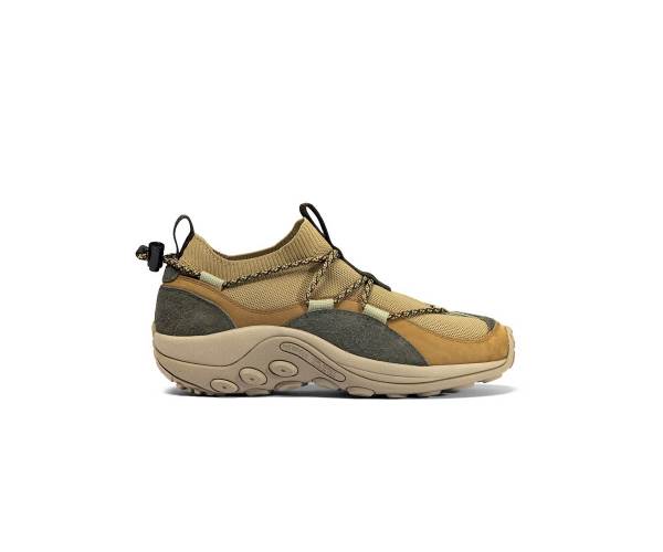 Merrell Jungle Moc Explorer Slip On Férfi Khaki Akció | Webshop HU-JK7948026