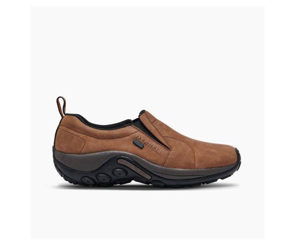 Merrell Jungle Moc Nubuck Vízálló Széles Cipő Szélesség Slip On Férfi Barna Akció | Webshop HU-RC9845702