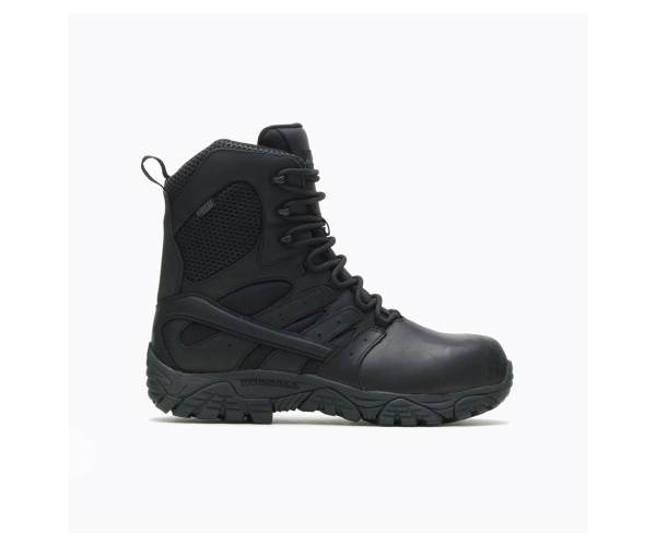 Merrell Moab 2 8 Inch Tactical Response Vízálló Comp Toe Széles Cipő Szélesség Munkabakancs Férfi Fekete Akció | Webshop HU-SO5120986