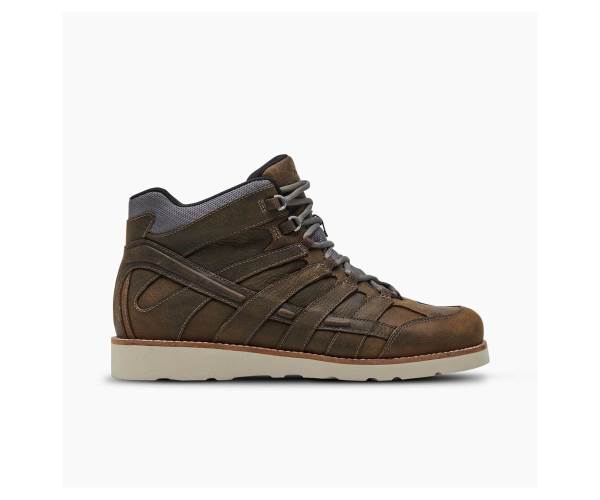 Merrell Moab 2 Mid Craft Gyalogló Cipő Férfi Fekete Narancssárga Akció | Webshop HU-EV4157908