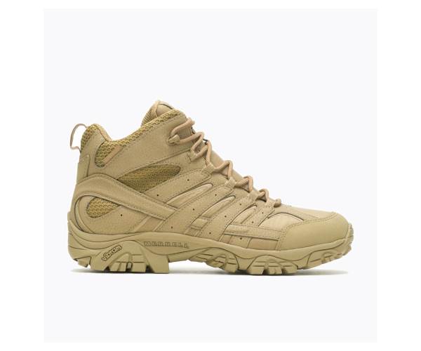 Merrell Moab 2 Mid Tactical Vízálló Széles Cipő Szélesség Vízálló Bakancs Férfi Khaki Akció | Webshop HU-AZ4897035