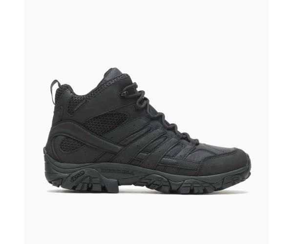Merrell Moab 2 Mid Tactical Vízálló Széles Cipő Szélesség Vízálló Bakancs Férfi Fekete Akció | Webshop HU-QW6397125