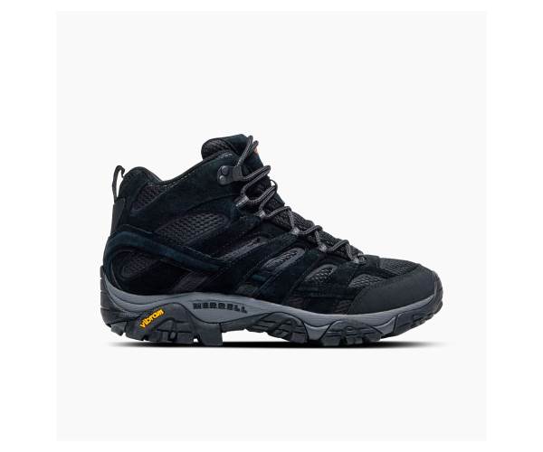 Merrell Moab 2 Mid Ventilator Túracipő Férfi Fekete Akció | Webshop HU-RF5179630