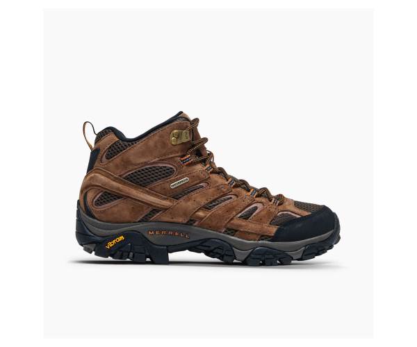 Merrell Moab 2 Mid Vízálló Túracipő Férfi Barna Akció | Webshop HU-ZF0682375