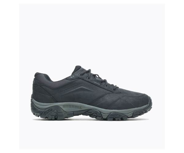 Merrell Moab Adventure Csipke Túracipő Férfi Fekete Akció | Webshop HU-VC6347295