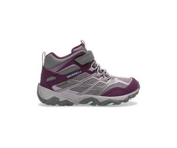 Merrell Moab FST Mid A/C Vízálló Bakancs Fiú Mélyszürke Akció | Webshop HU-GV0614257