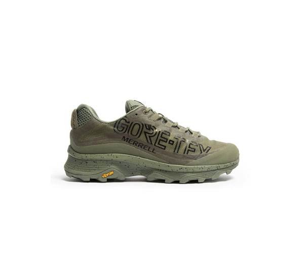 Merrell Moab Speed GORE-TEX 1TRL Trail Futócipő Férfi Világos Zöld Barna Akció | Webshop HU-HY2836517