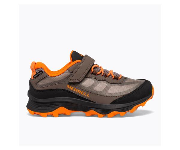 Merrell Moab Speed Low A/C Vízálló Tornacipő Lány Fekete Narancssárga Akció | Webshop HU-OR8509364