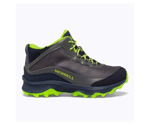 Merrell Moab Speed Mid Vízálló Tornacipő Fiú Világos Zöld Sötétkék Szürke Akció | Webshop HU-BJ8950617