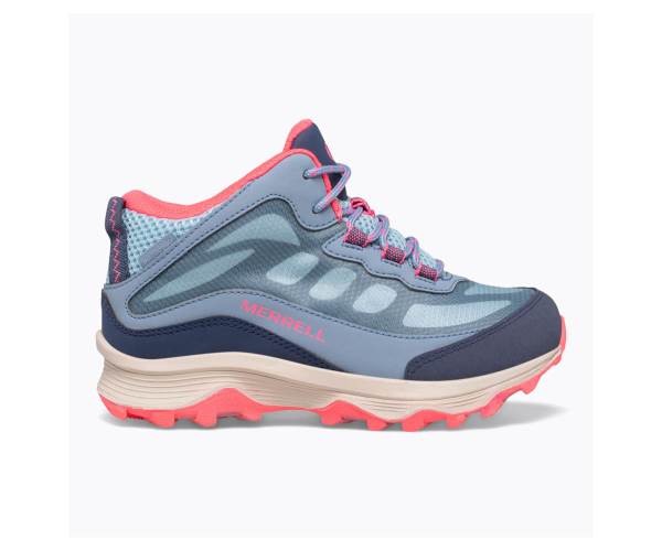 Merrell Moab Speed Mid Vízálló Tornacipő Fiú Korall Kék Akció | Webshop HU-SQ1495367