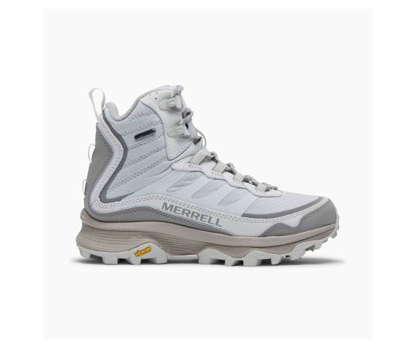 Merrell Moab Speed Thermo Mid Vízálló Téli Cipő Női Fehér Fekete Sárga Akció | Webshop HU-FC3792461