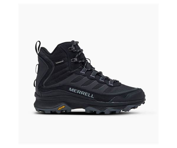 Merrell Moab Speed Thermo Mid Vízálló Túracipő Férfi Fekete Akció | Webshop HU-MC3829760