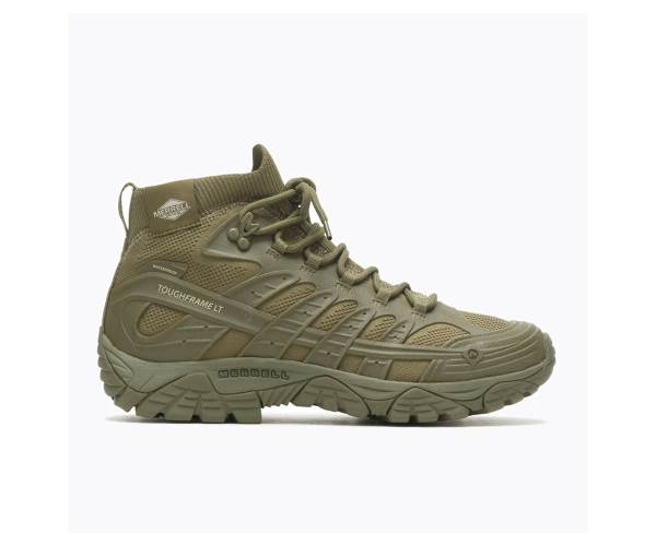 Merrell Moab Velocity Tactical Mid Vízálló Munkacipő Férfi Olivazöld Akció | Webshop HU-KY9153802