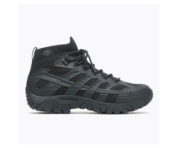 Merrell Moab Velocity Tactical Mid Vízálló Munkacipő Férfi Fekete Akció | Webshop HU-YF6043258