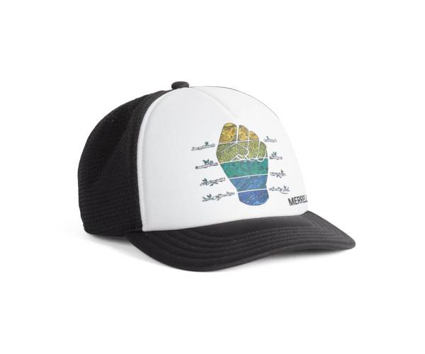 Merrell Outdoors For All Fist Graphic Kalap Férfi Fekete Fehér Akció | Webshop HU-WE7081356