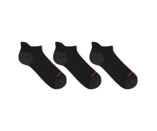 Merrell Repreve Low Cut Tab 3 Pack Zokni Férfi Fekete Akció | Webshop HU-PX5431069