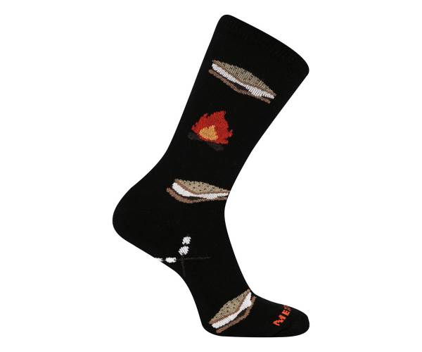 Merrell Smores Crew Zokni Férfi Fekete Akció | Webshop HU-JM9812650