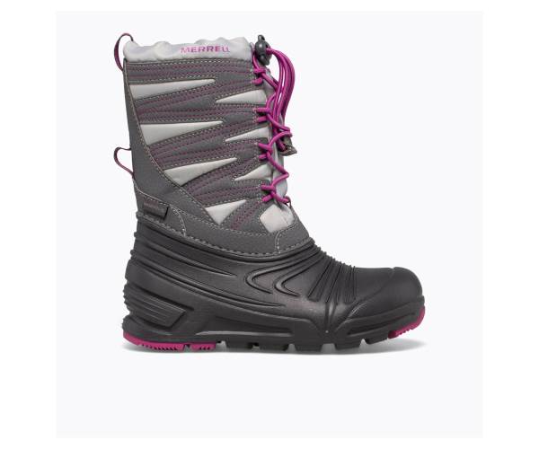 Merrell Snow Quest Lite 3.0 Vízálló Bakancs Lány Szürke Akció | Webshop HU-GJ0649138