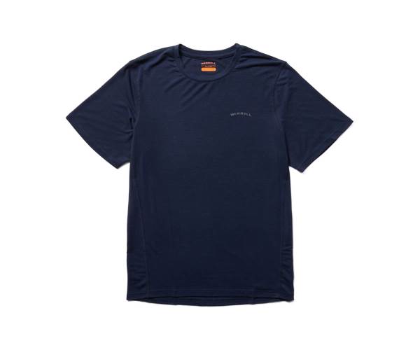 Merrell Tencel Rövid Sleeve Póló Férfi Sötétkék Akció | Webshop HU-ZA0912563