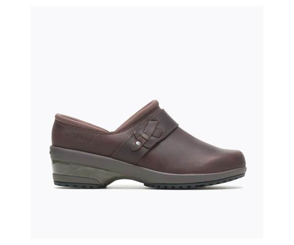 Merrell Valetta PRO Munkacipő Női Barna Szürke Akció | Webshop HU-ZM2369518
